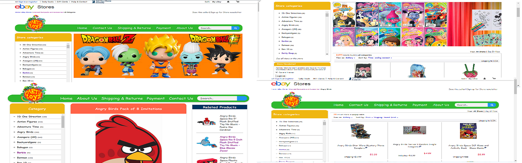 eBay PartyToys Case Study